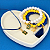 Conj Colar Fio e Pulseiras Brasil - Imagem 2