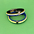 Pulseira Masc Três Fios Brasil - Imagem 1