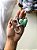Chaveiro tricotin - Inicial letra + coração de Amigurumi - Imagem 9