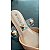 Sapato Mule Nude Arrebite Dourado Via Uno 866022 - Imagem 2