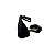 Sapato Slingback Bico Quadrado Via Uno Preto 846012 - Imagem 2