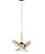 Pendente Esfera Asa 18cm LED 3000K 6W Metal/Acrílico Sindora DCD02306 - Imagem 2