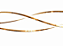 Pendente LED 3000K 65W 160CM Silicone/Metal Dourado Sindora DCD06222 - Imagem 2