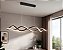 Pendente LED 3000K 56W 103CM Silicone/Metal Preto Sindora QD05463 - Imagem 1