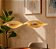 Pendente LED Multitemperatura 48W 100CM Acrílico/Metal Dourado Sindora QD05200 - Imagem 2