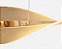 Pendente LED Multitemperatura 48W 100CM Acrílico/Metal Dourado Sindora QD05200 - Imagem 3