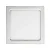 Plafon de Sobrepor LED Quadrado 4000K 12W Bivolt 16,7x16,7x2,5cm Alumínio Branco - Opus OPS 31378 - Imagem 1