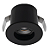 Embutir LED Móbili Redondo Para Móveis 25° IRC 90 3000K 1,5W Bivolt (D) 3,7cm x (A) 2,9cm ABS e Policarbonato Preto - Stella STL21911PTO/30 - Imagem 1