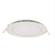 Painel Luminária de Embutir LED Tech Slim Redondo 6500K 18W Bivolt (D) 22cm Alumínio e Acrílico Branco - Germany Blumenau Iluminação 80346004 - Imagem 1