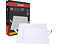 Luminária de Embutir LED Pop Quadrado 3000K 6W Bivolt (L) 12cm x (P) 12cm x (A) 1,8cm Alumínio e Poliestireno Branco - Avant 856020575 - Imagem 1