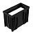 MODULO DOWNLIGHT CLICK 10W 600LM 2700K 100° 7,5X3,75X6CM PRETO - Imagem 1