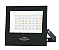 Refletor Projetor LED Play 3000K 50W Bivolt 11x10cm Alumínio e Vidro Preto - Germany Blumenau Iluminação 78503000 - Imagem 1
