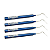 Jogo Calcador Paiva c/ 4  colors 9,5 mm - Cassiflex - Imagem 1