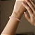 Pulseira de Pedra Natural Quartzo Rosa 6mm - Imagem 3