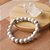 Pulseira de Pedra Natural Howlita 8mm - Imagem 1