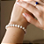 Pulseira de Pedra Natural Howlita 6mm - Imagem 3