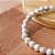 Pulseira de Pedra Natural Howlita 6mm - Imagem 2