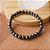 Pulseira de Pedra Natural Hematita 6mm - Imagem 3
