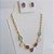 Conjunto Colar e Brinco Glam Vivaz com Pedra Natural - Imagem 3