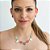 Conjunto Colar e Brinco Glam Vivaz com Pedra Natural - Imagem 6