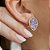 Conjunto Colar e Brinco Glam Vivaz com Pedra Natural - Imagem 4