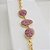 Pulseira Vivaz com Pedra Natural Rodonita - Imagem 3
