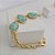 Pulseira Vivaz com Pedra Natural Amazonita - Imagem 3
