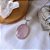 Colar Longo com Pedra Natural Quartzo Rosa em Prata 925 - Imagem 3