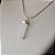 Colar com Pedra Natural Selenita em Prata 925 - Imagem 3