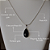 Colar com Pedra Natural Obsidiana em Prata 925 - Imagem 4