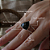 Anel de Obsidiana em Prata 925 - Imagem 4
