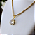 Colar Gota com Pedra Natural Quartzo Transparente - Imagem 4