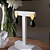 Brinco Gota com Pedra Natural Obsidiana - Imagem 2
