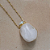 Colar Nature Longo Quartzo Branco - Imagem 1