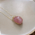 Colar Nature Longo Quartzo Rosa - Imagem 1