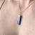 Colar Brutinho com Pedra Natural Cianita Azul - Imagem 4