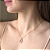 Conjunto Colar e Brinco com Pedra Natural Ametista - Imagem 4
