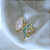 Anel Aura Vivaz Quartzo Rosa e Esmeralda - Imagem 2