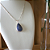 Colar Prata 925 com Gota de Sodalita - Imagem 5