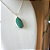 Colar Prata 925 com Gota de Quartzo Verde - Imagem 4