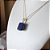 Colar com Pedra Natural Lápis Lazuli - Imagem 1