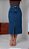 Saia Jeans Midi s/ Lycra Lisa - Imagem 2