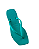 Chinelo TROPP square VERDE ÁGUA - Imagem 4