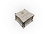 Lembrancinha Caixa 7x7 MDF Batizado/Crisma Personalizado - Imagem 1