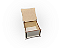Lembrancinha Caixa 7x7 MDF Batizado/Crisma Personalizado - Imagem 2