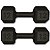 PAR DE HALTER SEXTAVADO 12KG - Imagem 2