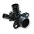 Flange Valvula Termostatica Novo Ka Sedan Mt 3cil Cm5z18559a - Imagem 2