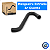 Kit Mangueira Radiador Cavalete Gol G2 G3 G4 1.0 8V 16V C/ Ar Quente - Imagem 9