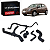 Kit 5 Mangueiras Agua Radiador Celta 2007 A 2012 C/ar Quente - Imagem 3