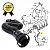 Mangueira Respiro Cárter Porsche Cayenne 4.5 V8 94810721702 - Imagem 2